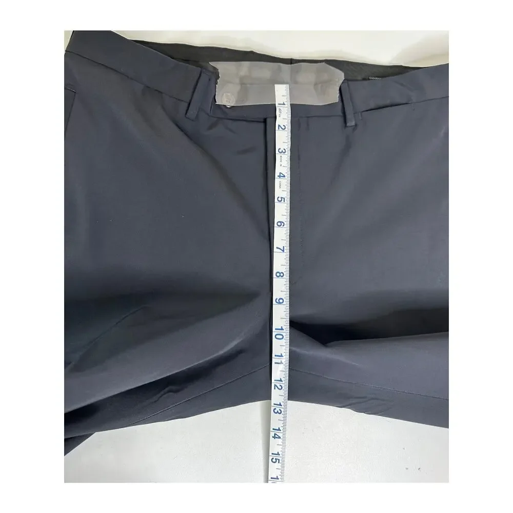Prada Techno Stretch Pants Mens IT 52 US 36 Black Technical Trousers Italy